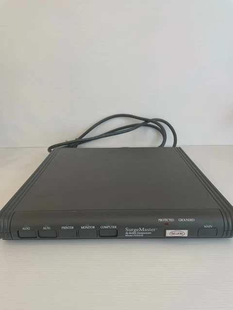 Belkin Surgemaster Power Authority II 5-Outlet Protector Suppressor Model F5C240