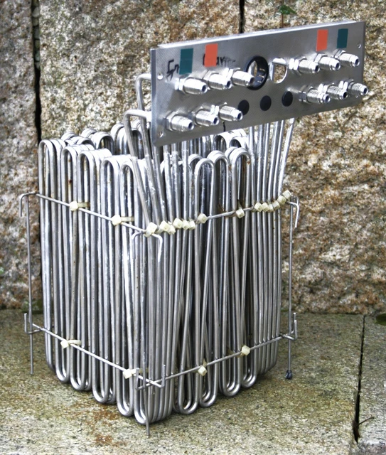 Kühlschlange / Würzekühler mit 6 Leitungen, Hobbybrauer