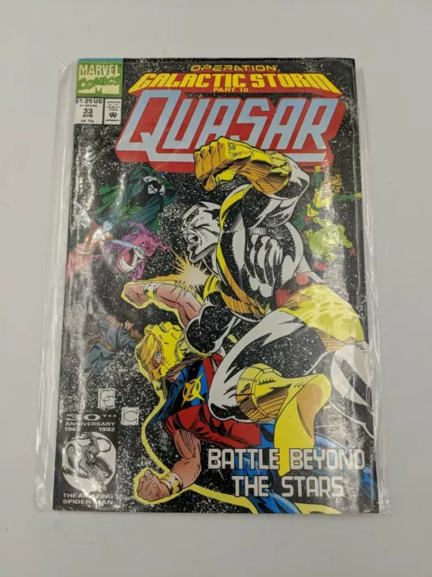 Quasar #33 1992  Mark Gruenwald Greg Capullo Marvel Comics Comic Book