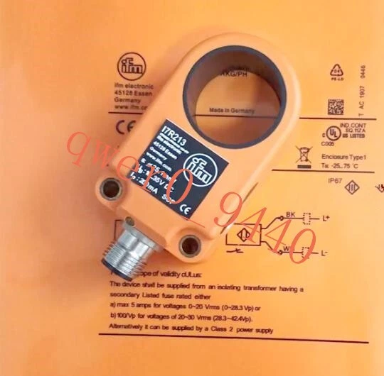 1PC NEW IFM inductive ring proximity switch I7R213