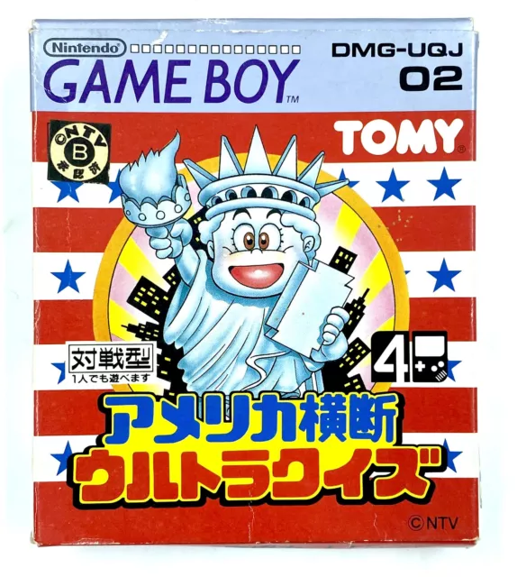 America Oudan Ultra-Quiz Jeu Nintendo Game Boy Version NTSC-J (Japon)