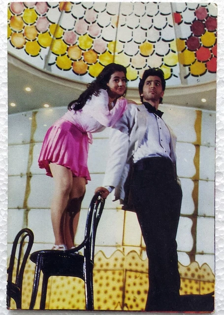 Acteur de Bollywood - Hrithik Roshan - Amisha Patel - Carte postale rare...