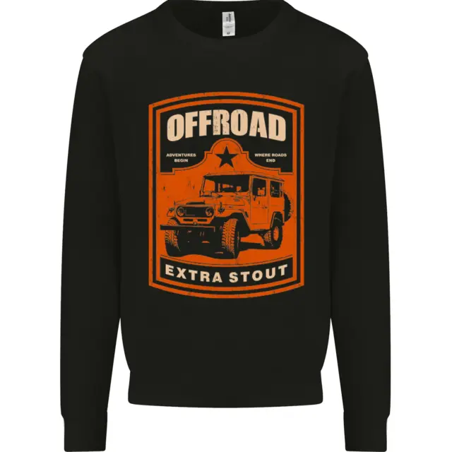 Offroad Extra Stout 4X4 Offroading Off Road Mens Sweatshirt Jumper