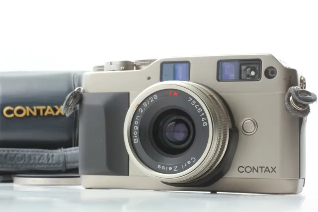 [Fast neuwertig mit Tasche] Contax G1 D 35-mm-Entfernungsmesser-Filmkamera...