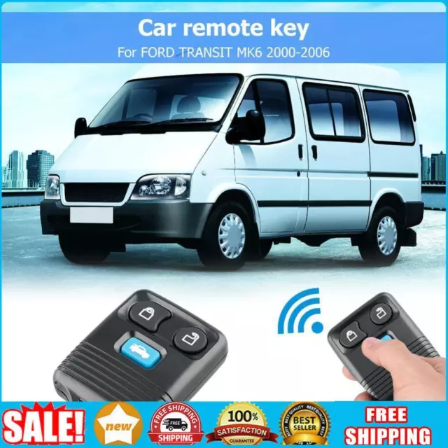 For TRANSIT MK6 2000-2006 TRANSIT CONNECT 2000-2007 433MHz 3 Button Remote Key F