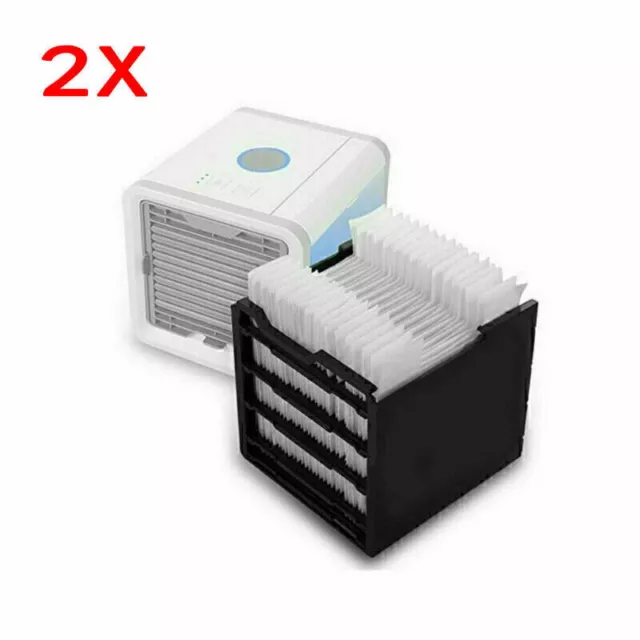 3X Für Arctic Air Ersatzfilter Für Personal Space Air Cooler Fan Conditione E6S1