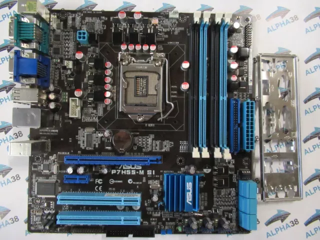 Asus P7H55-M SI 1.02G Intel H55 Express 4x DDR3 RAM Zócalo 1156 Matx Placa Madre