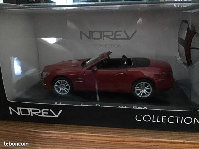 Mercedes SL 1999 Rouge - Miniature Maxichamps 1/43, Collection, Neuve En Boîte