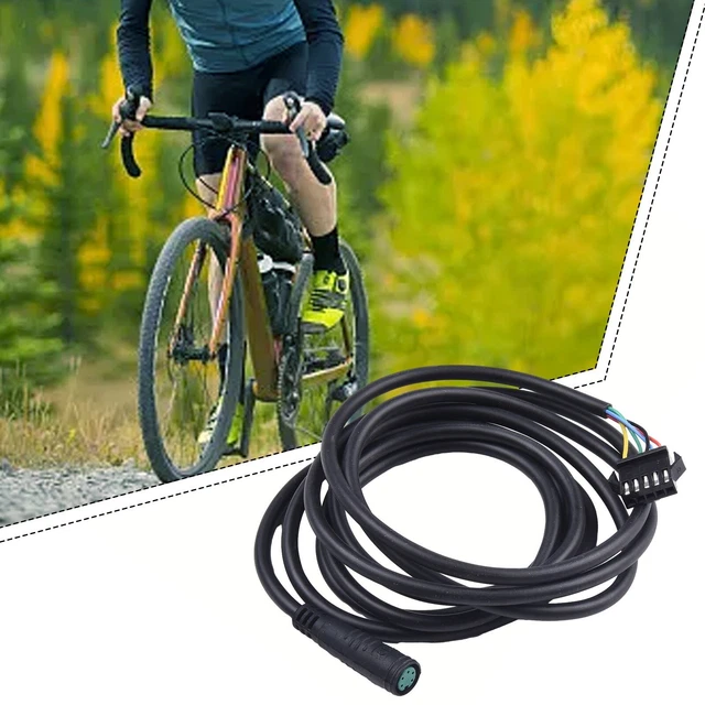 Câble Extension Frein Vélo Electrique M8 3 Broches Mâle Vers 2 Broches Femelle - 16cm Étanche