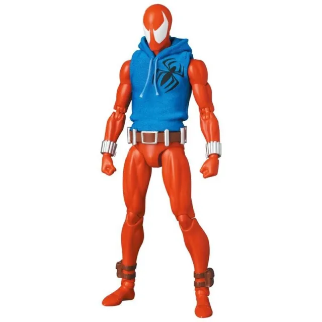 New MAFEX No.186 Spider-Man SCARLET SPIDER Comic Ver. Medicom Toy Figure Japan
