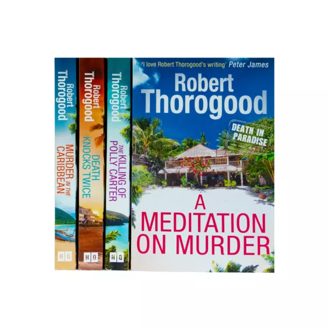 Death in Paradise by Robert Thorogood 4 Books Collection Set -Fiction -Paperback