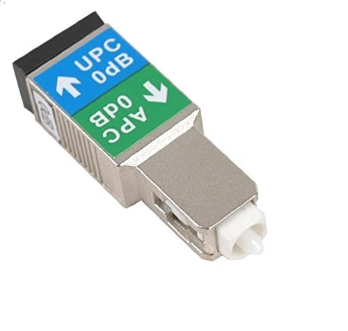 SC/APC Male to SC/UPC Female Hybrid Adapter Metal Housing Zirconia Sleeve