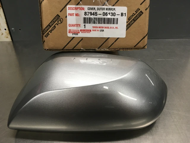 OEM Toyota Camry Outer Mirror Cover Driver Side Predawn Gray Fits 2018-2025 4 thumbnail image