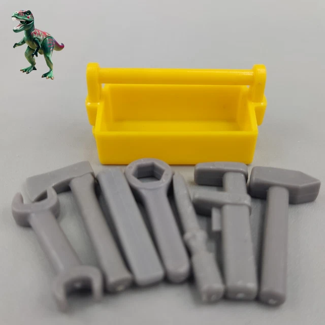 Playmobil Brouette Jaune Avec Outils - Modèle 21363 - Occasion