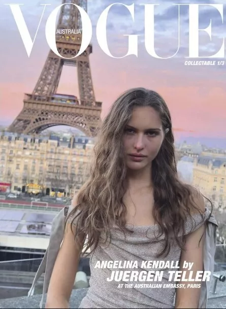 Vogue Australia Magazine April 2024/ ANGELINA KENDALL BY JUERGEN TELLER