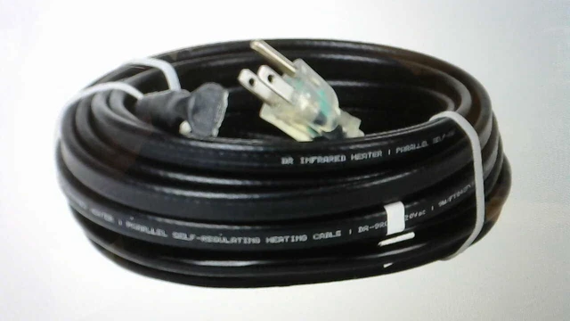 Dr Infrared Heater 50 ft. Heating Cables for Pipes and Roof De-Icing, Self-Regul