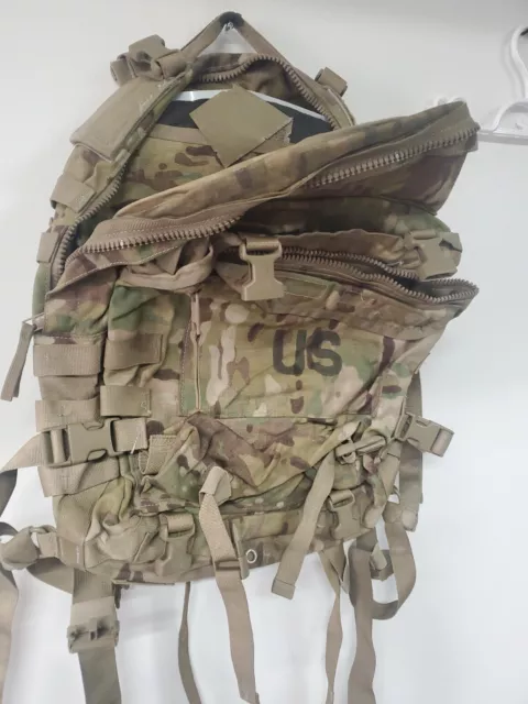 USGI Multicam OCP MOLLE Assault Pack, 3 Day Assault Backpack, US Army
