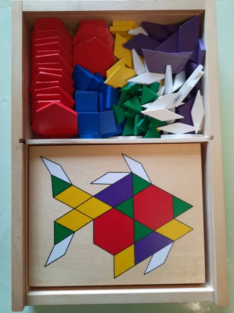 Tangram Holz Legespiel