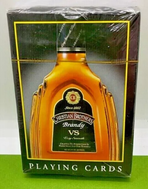 Vintage Sealed NOS Christian Brothers Brandy Playing Cards VS