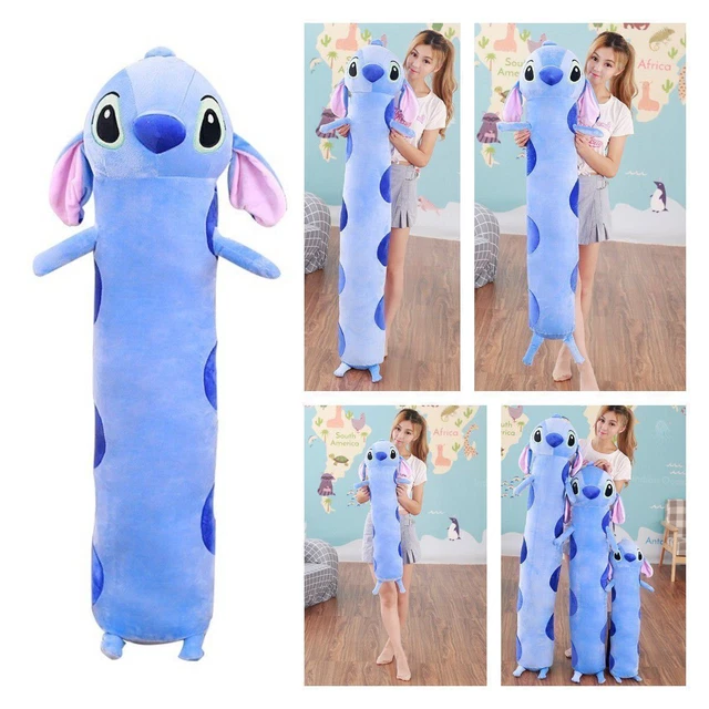 Christmas Long Plush Pillow Stitch Toy Comfy Sleeping Doll Cartoon Birthday New