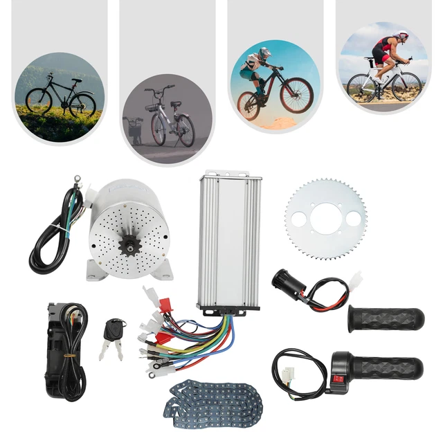 Kit Moteur 72V 3000W Sans Balais Pour Scooter électrique, E-bike, Go Kart