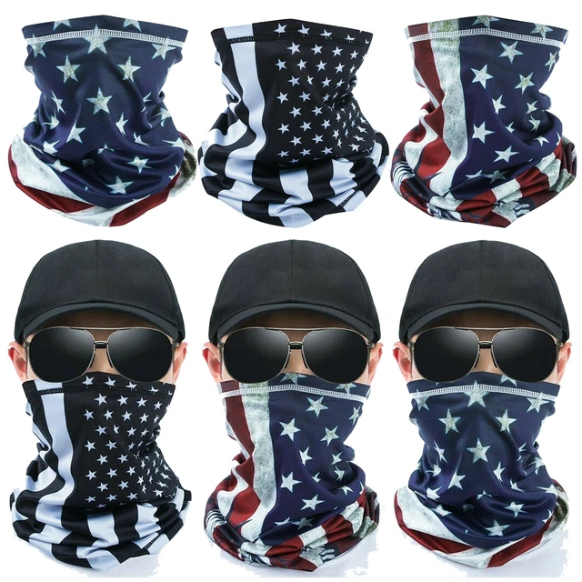 Neck Gaiter Magic Scarf Outdoor Headwear Bandanas Sports Tube UV Face Mask Cover