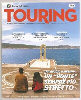 RIVISTA TOURING CLUB ITALIANO LUG-AGO 2018 ALTO ADIGE MOLDOVA SARDEGNA REGGIO E 