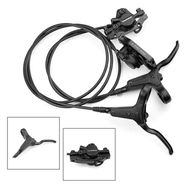 Left Rear Right Front Hydraulic Disc Brake MTB Mountain Bicycle Brake Set Sport