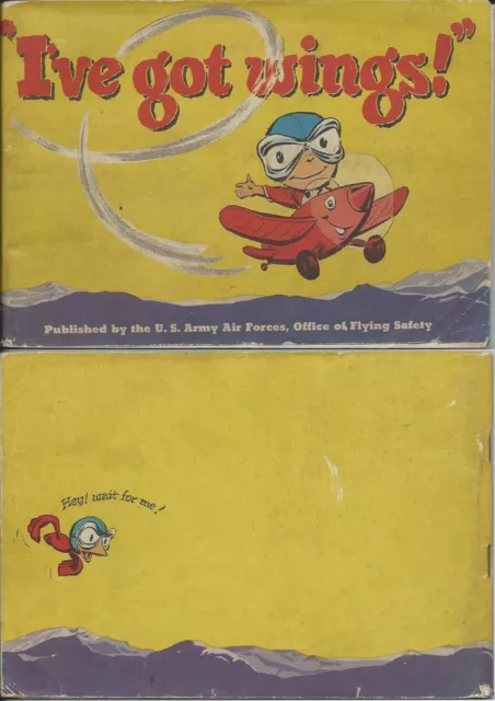 I've Got Wings 1948 Us Air Force Giveaway Promo Mini Comic Vg+ Promotional