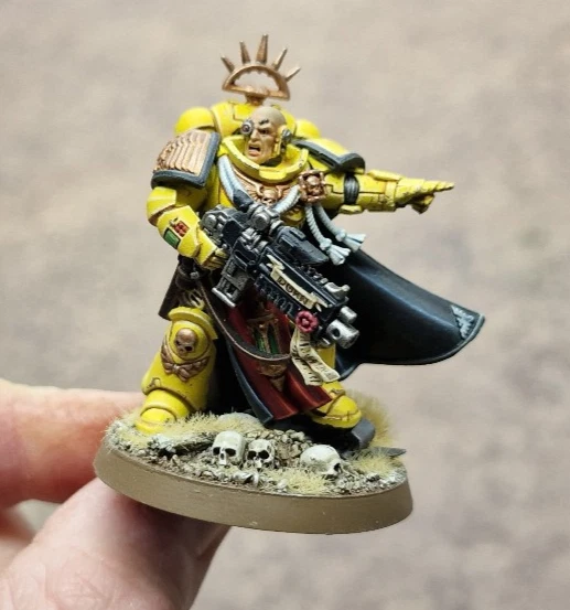 Alexis Polux - Capitaine Des Imperial Fists - Warhammer 40k Forgeworld Résine