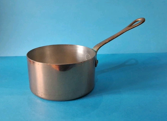 Casseroles En Cuivre Vintage - Métal Ouvragé, Occasion Fonctionnel, Pour Cuisinière Gaz/électrique