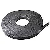 1" x 25 Yard Roll Velcro® Brand One-Wrap® Tape UL Rated Fire Retardant, Black 1/