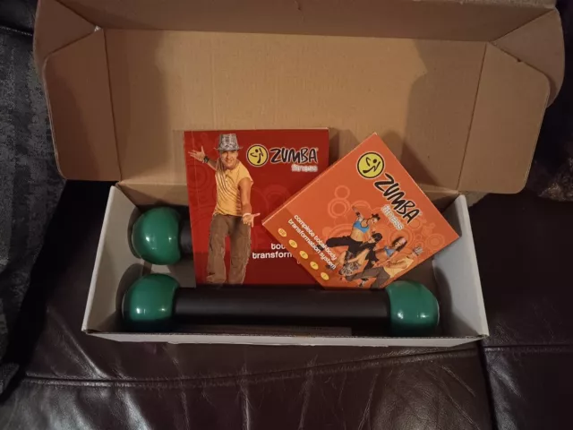 Zumba Health Fitness x2  Toning Bars, Live & Flat Abs DVD,  Workout