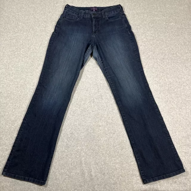 NYDJ Jeans Barbara Bootcut Women's Size 6 Dark Wash Stretch Lift Tuck Technology