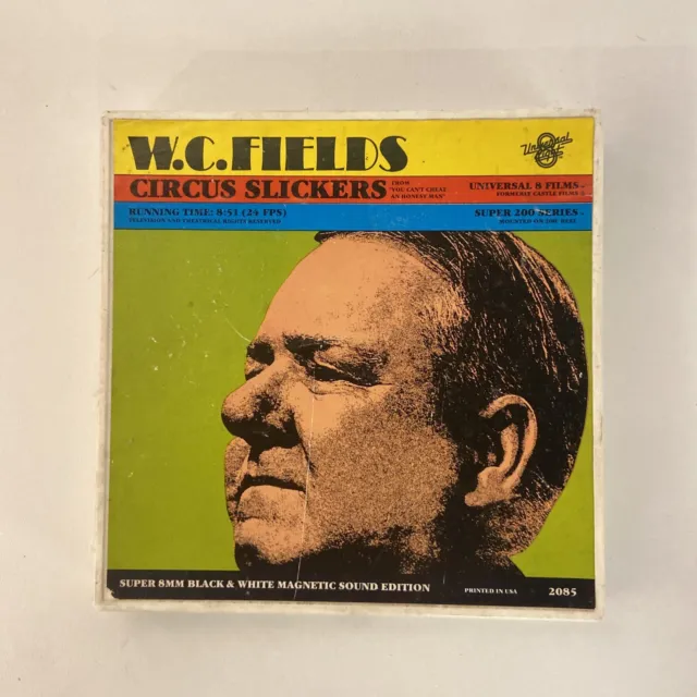 W. C. FIELDS in CIRCUS SLICKERS (SUPER 8 200') SOUND OB