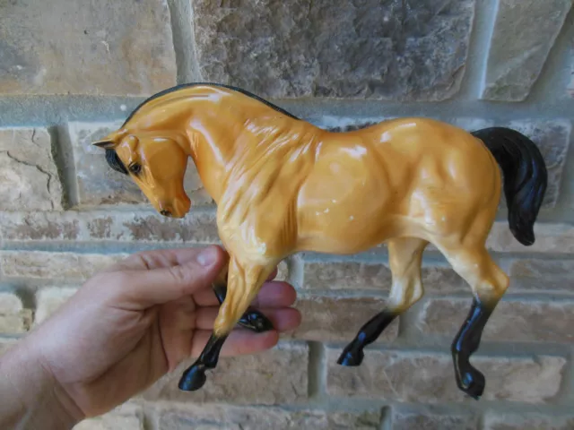 * RARE * Vintage Hartland 11” Buckskin QUARTER HORSE GORGEOUS!