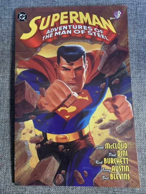 Superman Adventures of The Man of Steel DC TPB BRAND NEW RARE OOP 1997 1st Print
