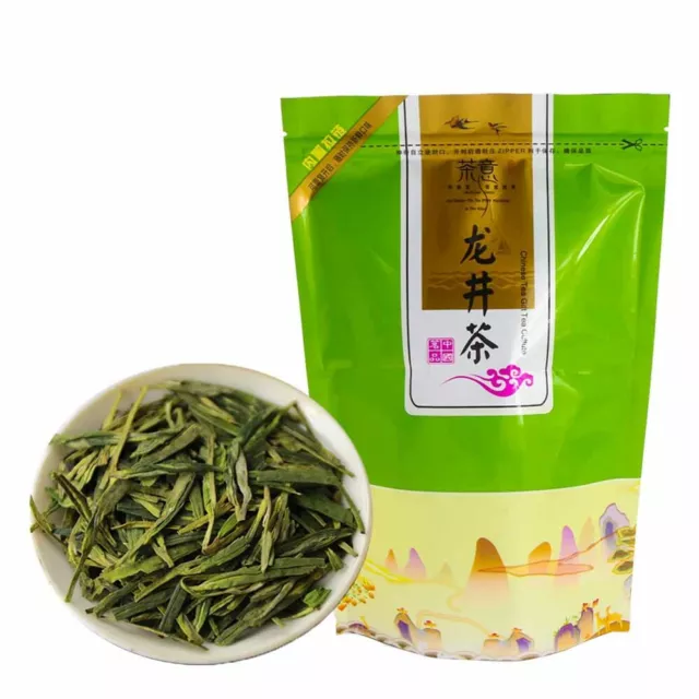 2023 Tè verde Longjing Tè cinese Dragon Well Te Long Jing 250g