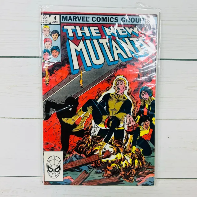 The New Mutants Vol. 1 #4 (June, 1983) Marvel Comics Group, Bronze Age Comic