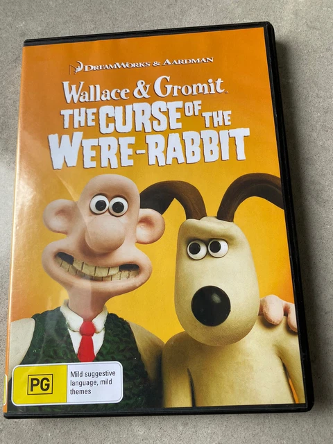 WALLACE & GROMIT - The Curse of the Were-Rabbit DVD - in Excellent ...