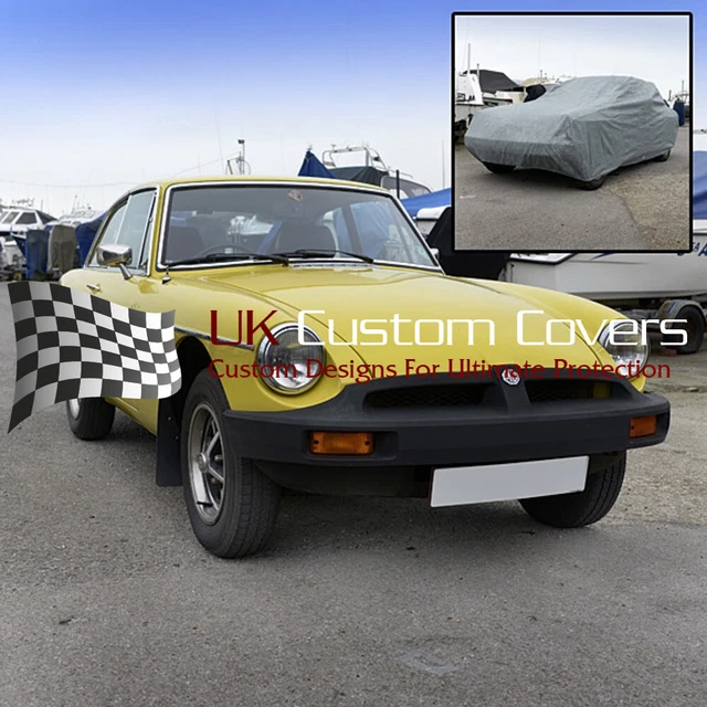 MG MGB GT Car Cover Indoor/Outdoor Tailored Waterproof (19651980) Grey