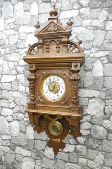 Antique German Wall Clock Antique Regulator Gustav Becker