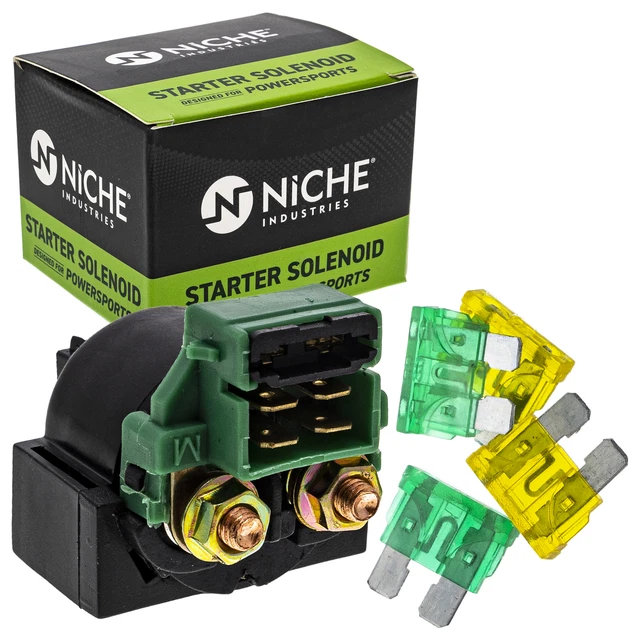 NICHE Starter Solenoid Relay Switch for Suzuki 31800-01D00 GS500 GS500E GS500F