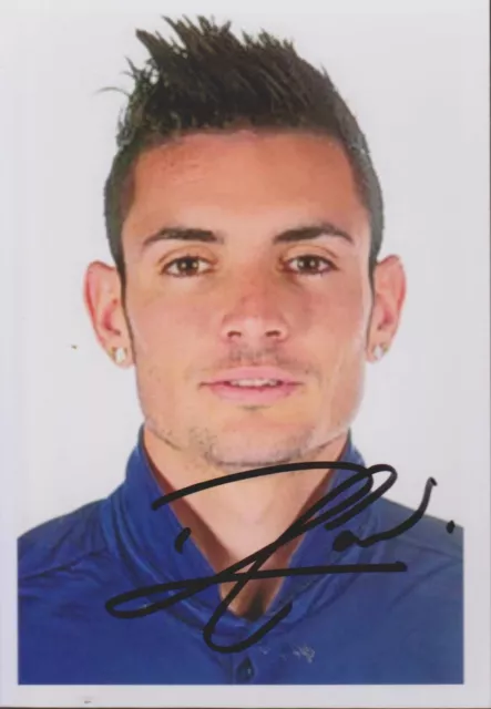 Football  Photo Remy  Cabella    Montpellier  Signature Originale