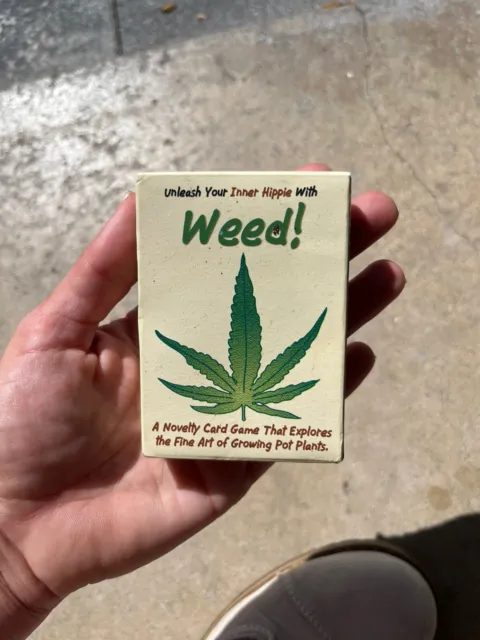 WEED! CARD GAME BY KHEPER GAMES Adult Novelty Party Activity Fun