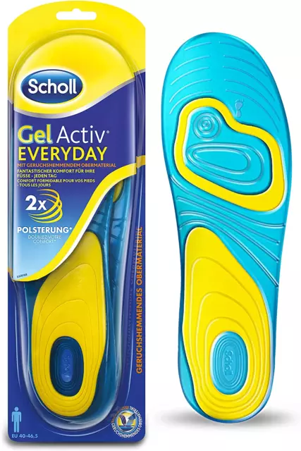 Scholl Gelactiv Einlegesohlen Everyday Für Freizeitschuhe Von 40-46,5 – Einlagen