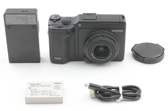【MINT】 Ricoh GXR 10.0MP Digital Camera w/ S10 24-72mm VC Lens From JAPAN #229 2
