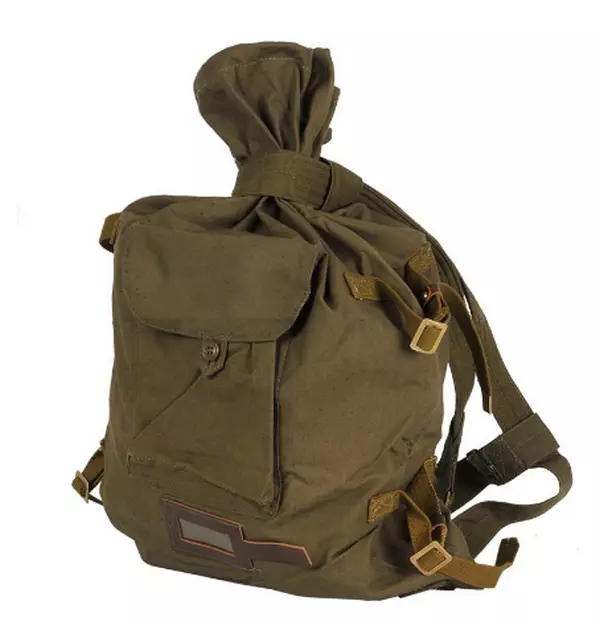 Soviet Vintage Duffle Bag Veshmeshok Canvas Backpack Army Civilian USSR