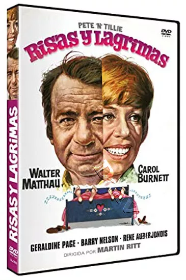 Pete 'n' Tillie NEW PAL Arthouse DVD Martin Ritt Walter Matthau