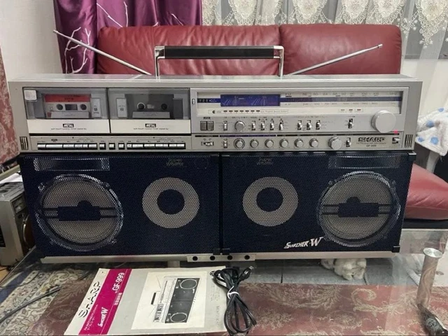 SHARP Searcher-XL GF-305SB SHARP GF-505SB The Searcher XL Boombox